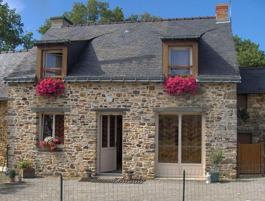 Charmante Maison En Campagne Grand-Fougeray 外观 照片